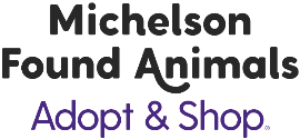 Michelson Found Animals Adopt & Shop logo