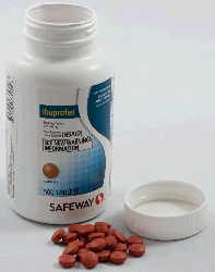 ibuprofen bottle - toxicity